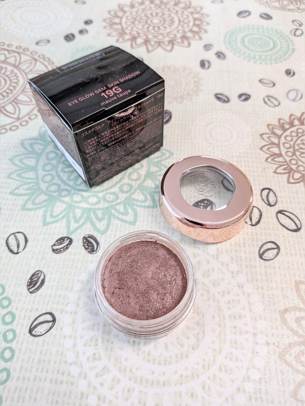 Decorte Eye Glow Gem Skin Shadow Dewy Glow Eyeshadow 19G Mauve Taupe
